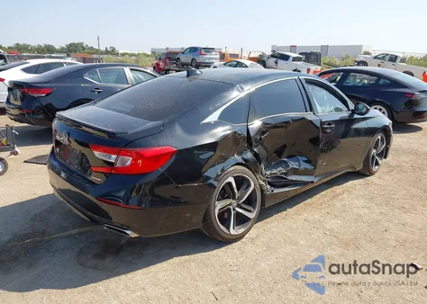 2021 Honda Accord Sport from USA, damaged, VIN 1HGCV1F33MA065061